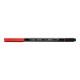 Lyra Aqua Brush Duo - Combinazione pennello e penna con punta in fibra - rosso veneziano - inchiostro base acqua - 2 mm / 4 mm 