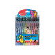 Maped Color'Peps Monster - Set di matite colorate e pennarelli - 27 pezzi