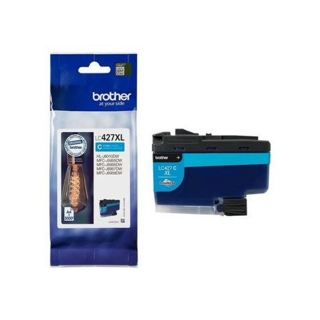 Brother LC427XLC - Alta capienza - ciano - originale - cartuccia d'inchiostro - per Brother HL-J6010DW, MFC-J5955DW, MFC-J6955D