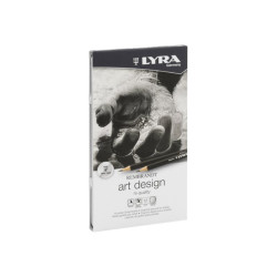 LYRA Rembrandt Art Design - Matita - grafite - assortito - 2-2.8 mm - extra fine (pacchetto di 12)