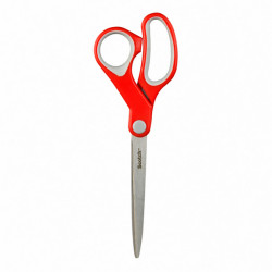 Forbici Comfort - 20 cm - impugnatura asimmetrica - lama in acciaio - rosso - Scotch®