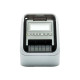 Brother QL-820NWB - Stampante per etichette - due colori (monocromatico) - termico diretto - Rotolo (6,2 cm) - 300 x 600 dpi - 