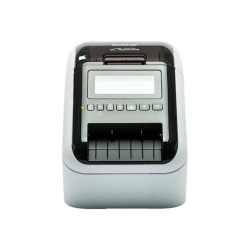 Brother QL-820NWB - Stampante per etichette - due colori (monocromatico) - termico diretto - Rotolo (6,2 cm) - 300 x 600 dpi - 