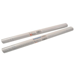 Rotolo coprilibro Veloplast - 5 m x  45 cm - PP - 60 mic - liscio adesivo - neutro trasparente - Colorosa