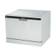 Candy CDCP 6 - Lavastoviglie - larghezza: 55 cm - prof. 50 cm - altezza: 43.8 cm - bianco