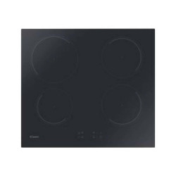 Candy CITT642C/E1 - Piano cottura a induzione - 4 piastre - Nicchia - larghezza: 56 cm - prof. 49 cm - nero