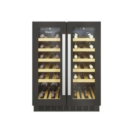 Candy DiVino CCVB 60D/1 - Frigo per vini - nicchia - larghezza: 60 cm - prof. 57.2 cm - altezza: 81.8 cm - 119 litri - Classe G