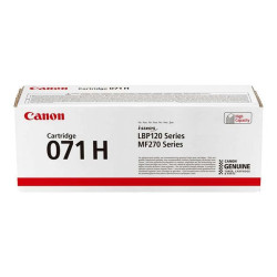 Canon 071 H - Alta capienza - nero - originale - cartuccia toner - per i-SENSYS LBP122dw, MF272dw, MF275dw