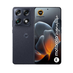 Motorola signature 17,2 cm (6.78") Doppia SIM Android 16.0 5G USB tipo-C 16 GB 512 GB 5200 mAh Blu scuro PANTONE Carbon, 17,2 c