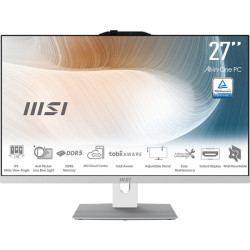 MSI Modern AM272P 1M-1095XEU, 68,6 cm (27"), Full HD, Intel Core 7, 16 GB, 1 TB, Bianco
