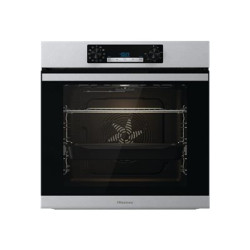 Hisense BI62216AXTC - Forno - con funzione a vapore - da incasso - larghezza: 59.5 cm - prof. 56.4 cm - altezza: 59.5 cm - con 