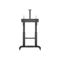 Multibrackets M Public Dual Pillar 180 HD - Carrello - per TV/telecamera LCD - nero - dimensione schermo: 60"-100" - supporto a