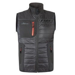 Gilet Wall - taglia XL - PL - grigio/arancio - U-Power