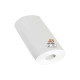 Rotolo per POS - 57 mm x 11 m - 55 gr - diametro esterno 30 mm -  senza anima - carta termica BPA free - Sabacart - blister 12 