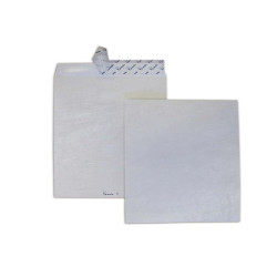 Busta a sacco Postyvek - strip adesivo - 25 x 35,3 cm - 55 gr - tyvek - bianco - Blasetti - conf. 100 pezzi