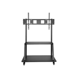 Neomounts NS-M4000 - Carrello - per Display LCD/sistema AV - nero - dimensione schermo: 60"-105"