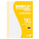 Blocco collato BandUp - A4 - 5mm - 40 fogli - 90gr - fori rinforzati - BM