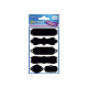 Avery Zweckform Z-Design - Sticker - blackboard - nero, bianco (pacchetto di 6)