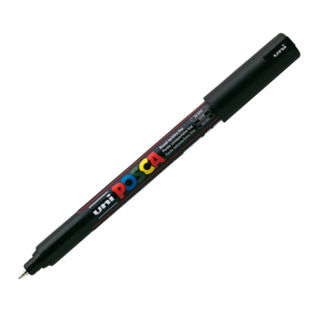 Marcatore a base d'acqua Uni Posca Pen PC1M - punta extra fine 0,7mm - nero  - Uni Mitsubishi