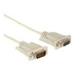 Nilox - Prolunga VGA - HD-15 (VGA) (F) a HD-15 (VGA) (M) - 1.8 m - grigio
