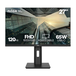 Nilox MONITOR 27 IPS 120 HZ FHD, 68,6 cm (27"), 1920 x 1080 Pixel, Full HD, LCD, 4 ms, Nero