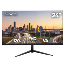 Nilox NXM24FHD1205, 61 cm (24"), 1920 x 1080 Pixel, Full HD, LCD, 1 ms