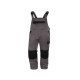 Salopette da lavoro M1SA2 - taglia XL - twill/poliestere/cotone - grigio - Deltaplus