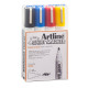 Marcatore per tessuto - punta tonda 2.0 mm - colori assortiti - Artline - conf. 4 pezzi