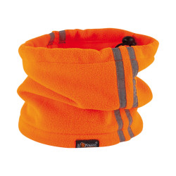Scaldacollo - alta visibilità - taglia unica - pile - arancione fluo - U-Power