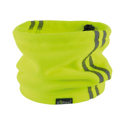 Scaldacollo - alta visibilità - taglia unica - pile - giallo fluo - U-Power