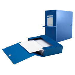 Scatola archivio Big 200 - con maniglia - dorso 20 cm - 25 x 35 cm - blu - Sei Rota