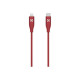 Celly - Cavo Lightning - USB-C maschio a Lightning maschio - 1.5 m - rosso - USB Power Delivery (60W) - per Apple 10.2-inch iPa