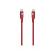 Celly - Cavo USB - USB-C (M) a USB-C (M) - 1.5 m - USB Power Delivery (3A, 60W) - rosso