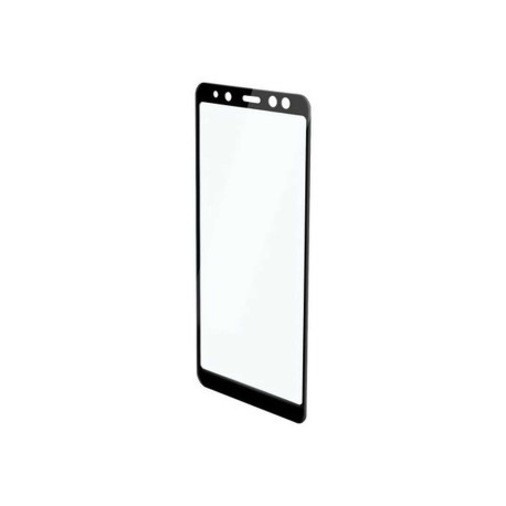 Celly - Protezione per schermo per telefono cellulare - 3D - vetro - colore telaio nero