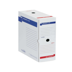 Scatola archivio Memory X120 - 25 x 35 cm - dorso 12 cm - bianco - Sei Rota