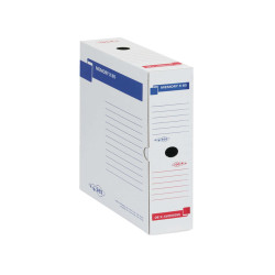 Scatola archivio Memory X80 - 25 x 35 cm - dorso 8 cm - bianco - Sei Rota