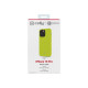Celly Cromo - Cover per cellulare - TPU (poliuretano termoplastico), rivestimento in silicone - giallo - per Apple iPhone 13 Pr