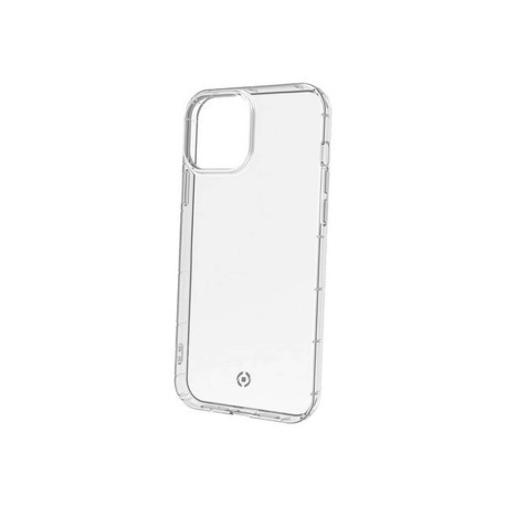 Celly HEXAGEL - Cover per cellulare - policarbonato, TPU (poliuretano termoplastico) - trasparente - per Apple iPhone 14