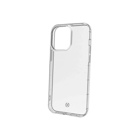 Celly HEXAGEL - Cover per cellulare - policarbonato, TPU (poliuretano termoplastico) - trasparente - per Apple iPhone 14 Pro Ma