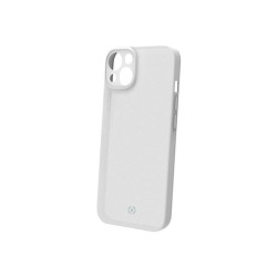 Celly SPACE - Cover per cellulare - TPU (poliuretano termoplastico) - bianco - per Apple iPhone 14 Plus