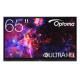 Optoma 3653RK, 165,1 cm (65"), 450 cd/m², 1,07 miliardi di colori, 3840 x 2160 Pixel, 4K Ultra HD, Direct-LED