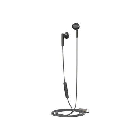 Celly UP1100 - Auricolari con microfono - auricolare - cablato - USB-C - nero