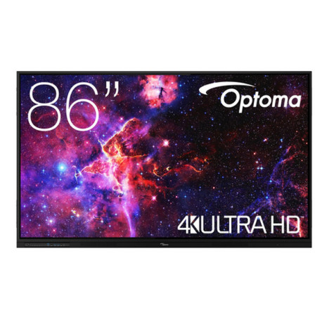 Optoma H1F0H08BW101, 2,18 m (86"), 450 cd/m², 1,07 miliardi di colori, 3840 x 2160 Pixel, 4K Ultra HD, Direct-LED