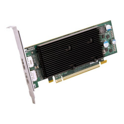 Matrox M9128 LP - Scheda grafica - M9128 - 1 GB DDR2 - PCIe x16 profilo basso - 2 x DisplayPort