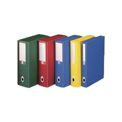 Bankers Box Progetto Plus - Cartella a scatola - larghezza dorsale 40 mm - per 255 x 355 mm - giallo
