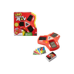 Mattel - UNO Triple Play - gioco di carte - 112 pezzi