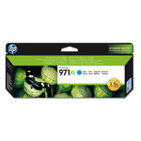 Hp - Cartuccia ink originale - 971XL - Ciano - CN626AE - 6.600 pag