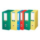 Bankers Box Progetto Plus - Cartella a scatola - larghezza dorsale 80 mm - per 255 x 355 mm - giallo