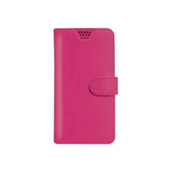 Celly Wally Unica - Flip cover per cellulare - finta pelle in poliuretano
