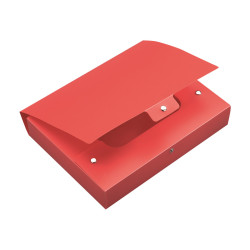 Bankers Box Progetto Plus - Cartella a scatola - larghezza dorsale 80 mm - per 255 x 355 mm - rosso